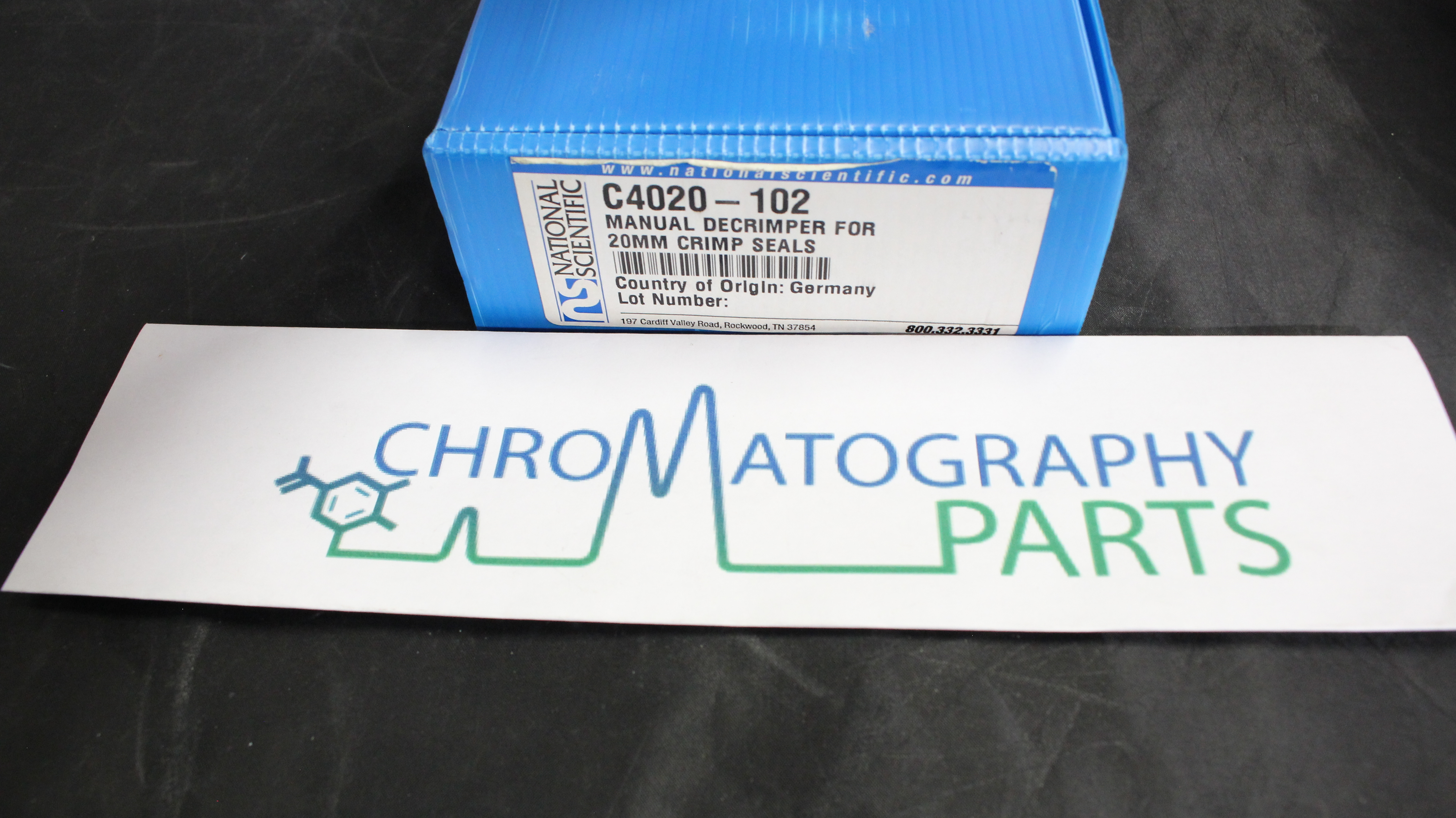 National Scientific C4020-102 Manual decrimper for 20 mm crimp seals