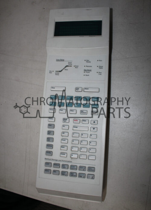agilent 6890 keyboard display front