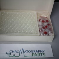 Agilent Vial Kit, Snap Caps w/Septa 20x38mm clear 100 pk (PN: 8010-0416)